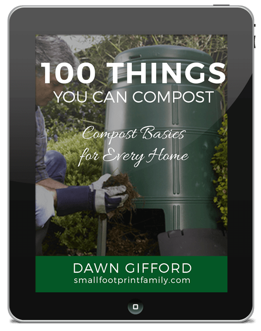 ipad cover art for 100 Things You Can Compost