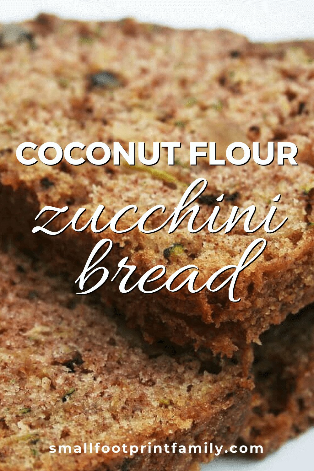 Here's a delicious, gluten-free, GAPS and Paleo-friendly way to enjoy the zucchini bounty. This coconut flour zucchini bread recipe also freezes well!#paleo #paleodiet #glutenfree #dairyfree #vegetarian #coconut #grainfree