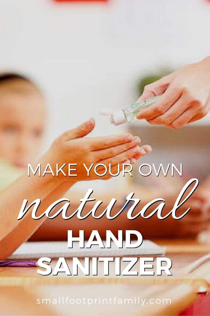 The ingredients in the average hand sanitizer are highly toxic, not only to germs, but to you. Here's why you want to ditch the store-bought stuff and use this DIY natural hand sanitizer recipe instead.