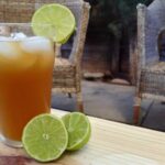 This refreshing honey limeade recipe is the perfect, crisp and delicious beverage to beat the end of summer heat. You can also sweeten it with stevia!