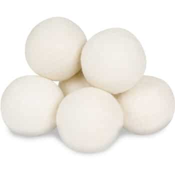 pile of wool dryer balls